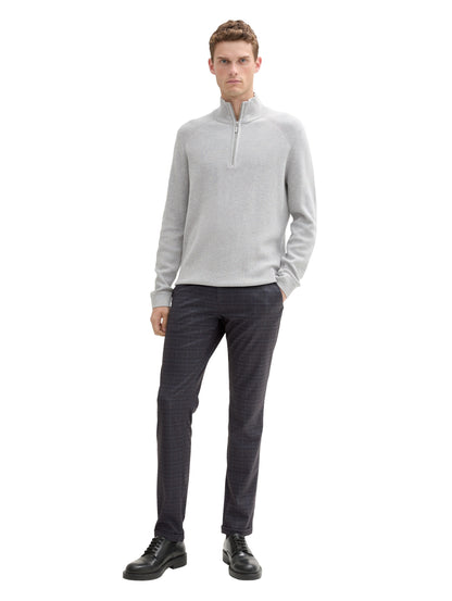 TTTRAVIS Herren Hose Slim Fit mittlere Bundhöhe schmale Beinöffnung