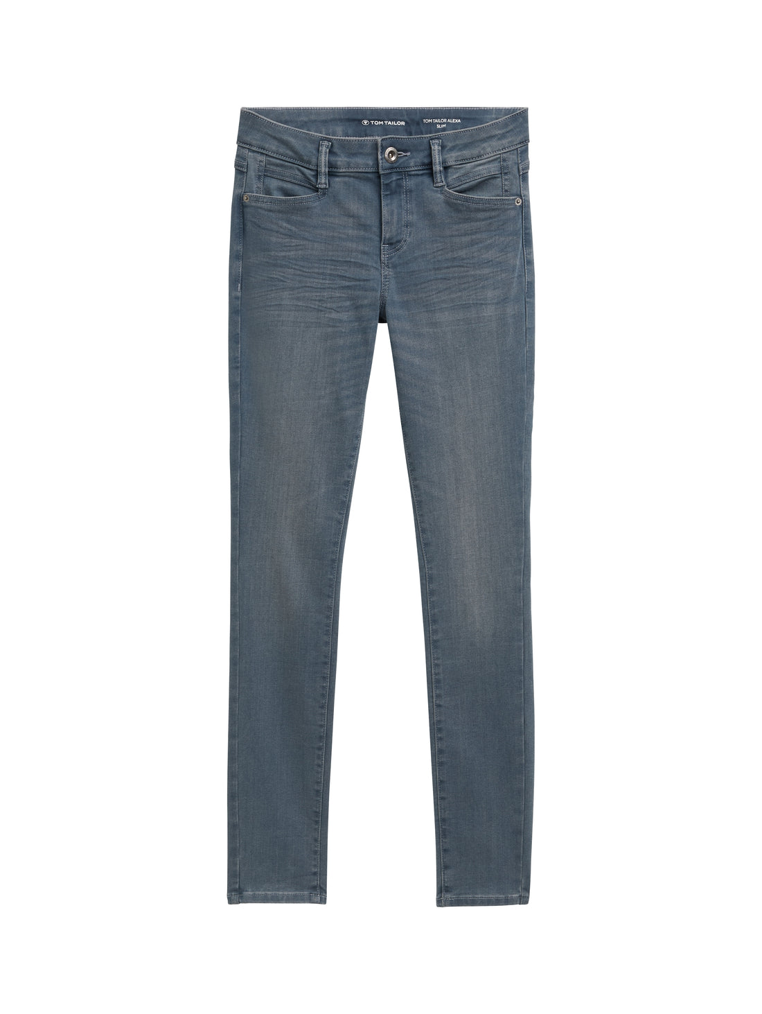 Classic Damen Jeanshose Five-Pocket-Style Gürtelschlaufen