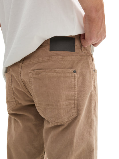 Tom Tailor Denim Herren Cordhose 5-Pocket parasol brown