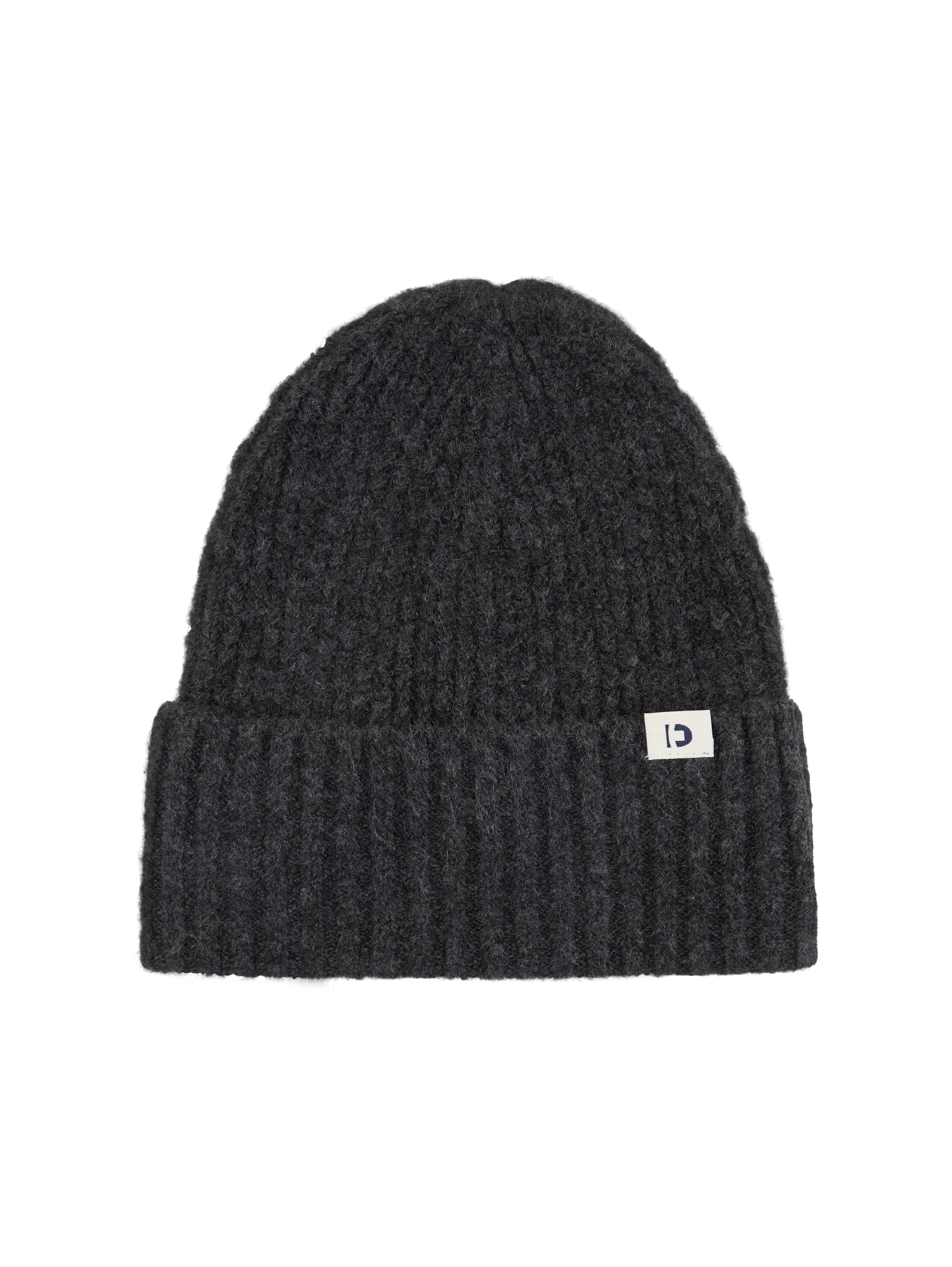 Tom Tailor Denim Strickmütze Damen Mütze Logo Baumwolle