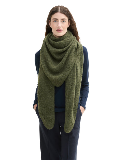 Tom Tailor Denim Female Winterschal aus Bouclé