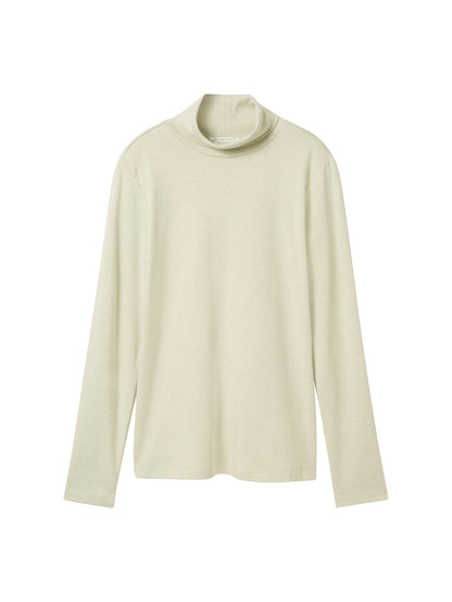 Basic Damen Rollkragenshirt Modal Elasthan