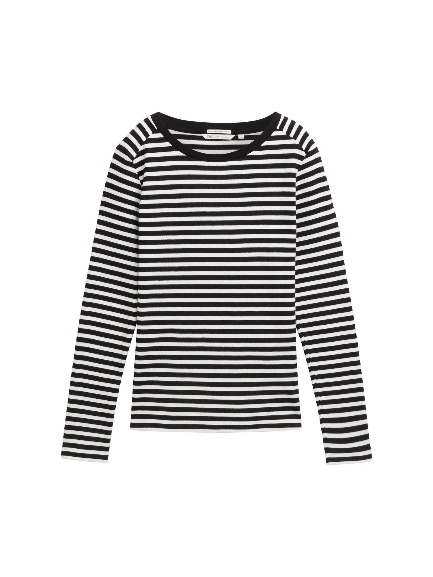 Tom Tailor Damen T-Shirt Regular Fit Bio-Baumwolle