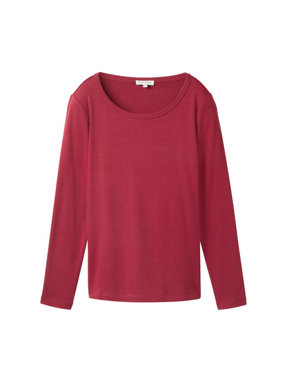 Basic Langarmshirt