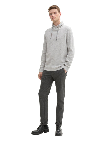 Tom Tailor Denim Male &amp; Female Herren Pullover mit Kordelzug Baumwolle