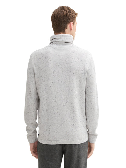 Tom Tailor Denim Male &amp; Female Herren Pullover mit Kordelzug Baumwolle