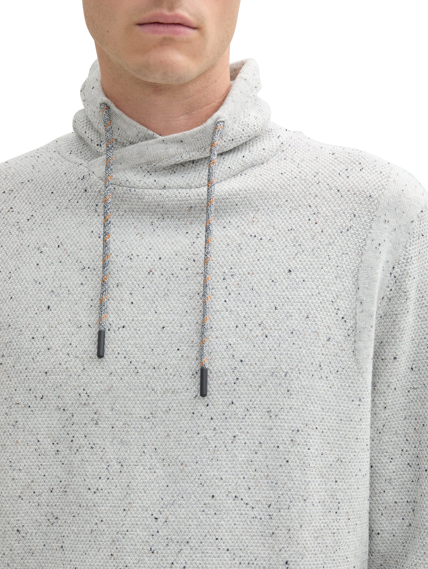 Tom Tailor Denim Male &amp; Female Herren Pullover mit Kordelzug Baumwolle