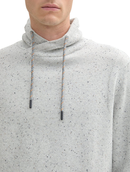 Tom Tailor Denim Male &amp; Female Herren Pullover mit Kordelzug Baumwolle