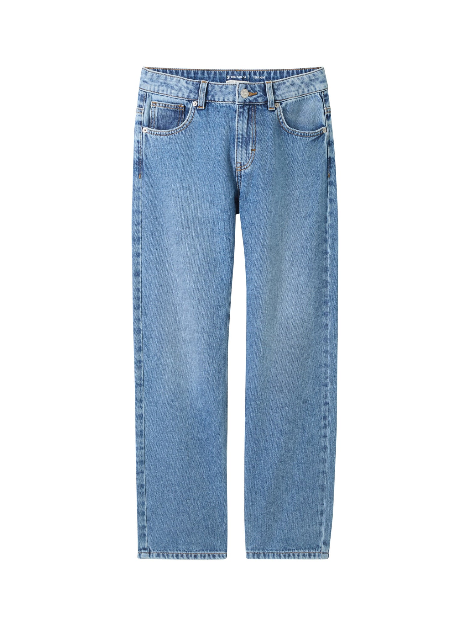 Tom Tailor Kinder Straight Fit Jeans mit Gummibund