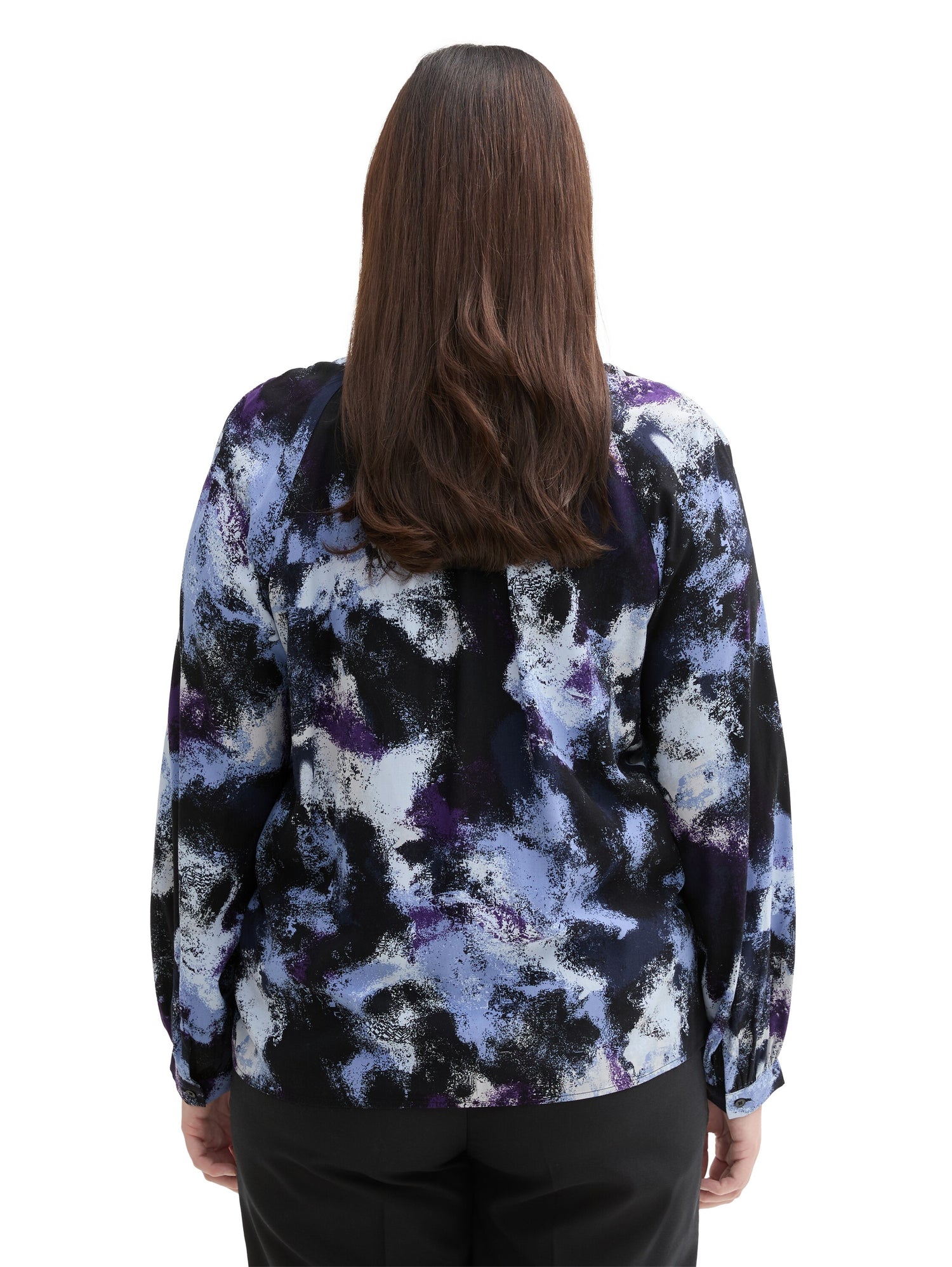 Tom Tailor Gemusterte Bluse Damen Viskose