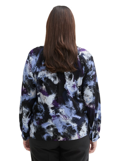 Tom Tailor Gemusterte Bluse Damen Viskose