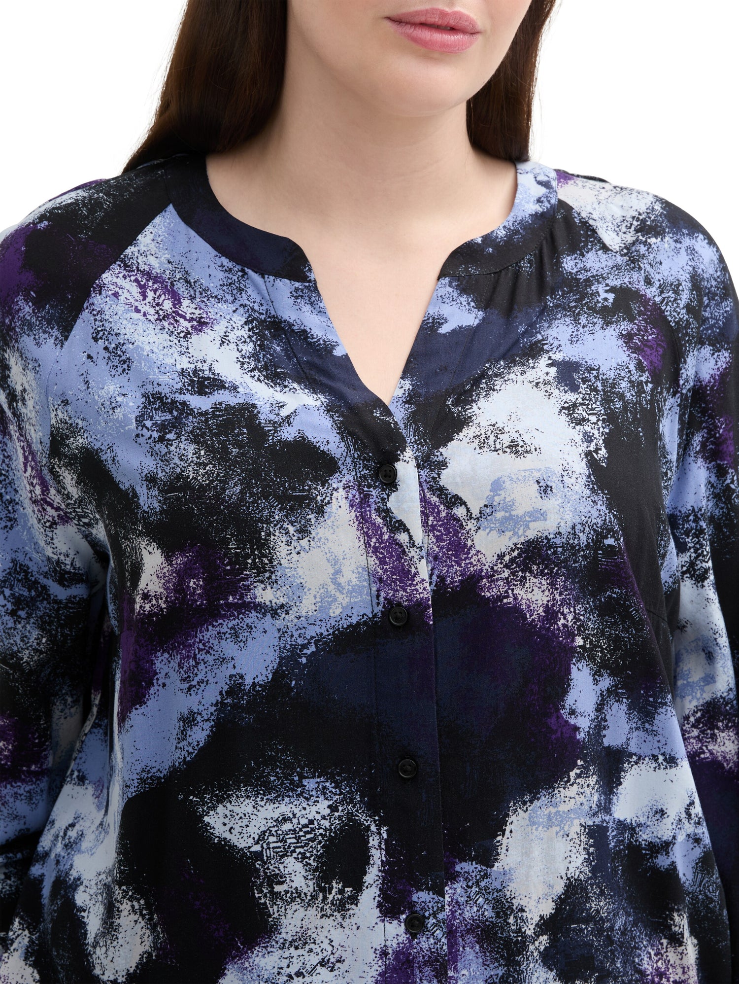 Tom Tailor Gemusterte Bluse Damen Viskose