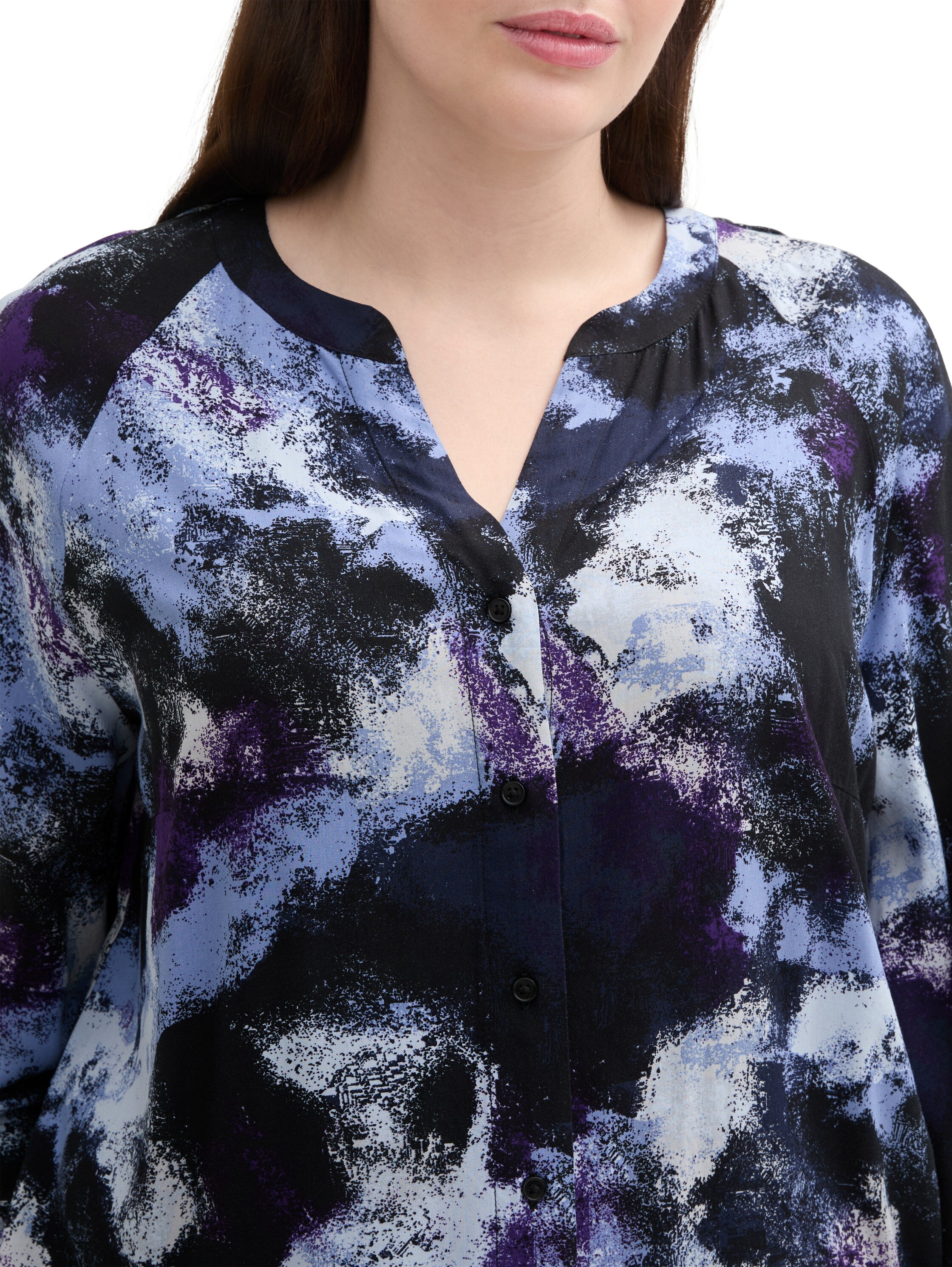 Tom Tailor Gemusterte Bluse Damen Viskose