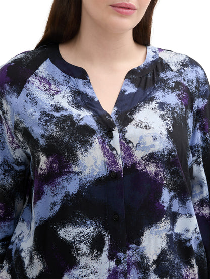 Tom Tailor Gemusterte Bluse Damen Viskose