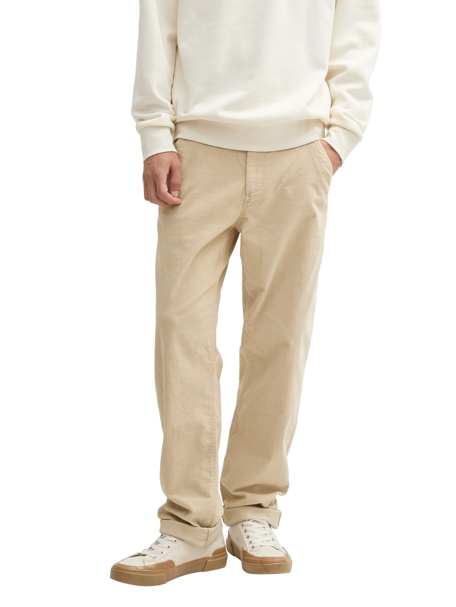 Tom Tailor Denim Male Hose mit Eingriffstaschen Männlich Baumwolle