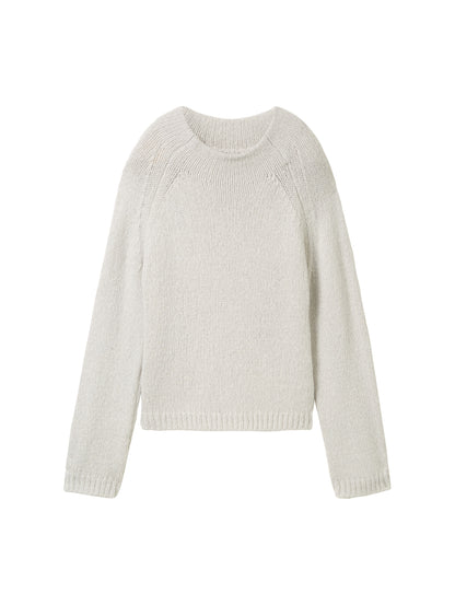 Wollpullover Damen Pullover Stehkragen Wolle Strickmaterial