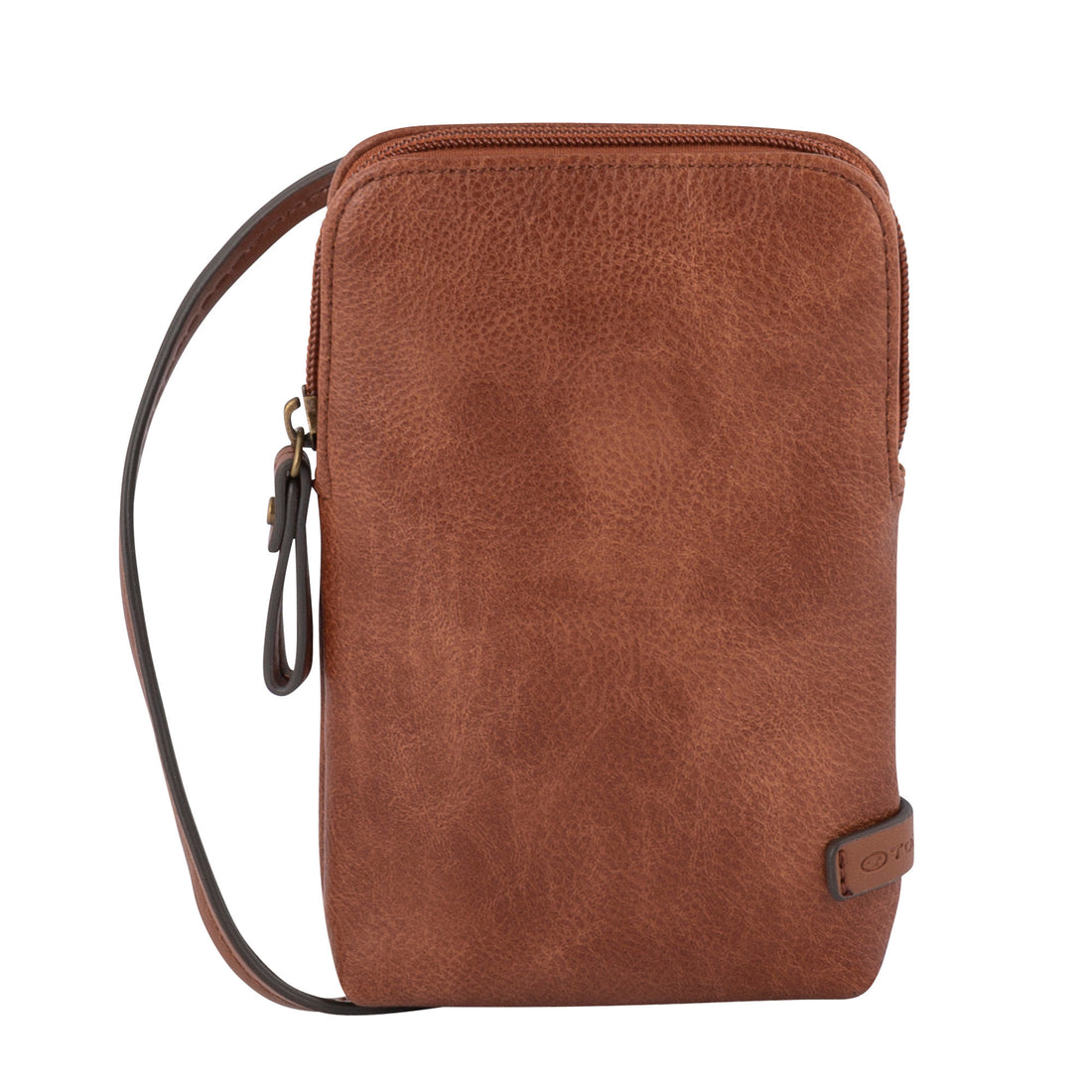 TOM TAILOR RUBIANA Smartphone-Tasche für Damen mit schmalem Schulterriemen