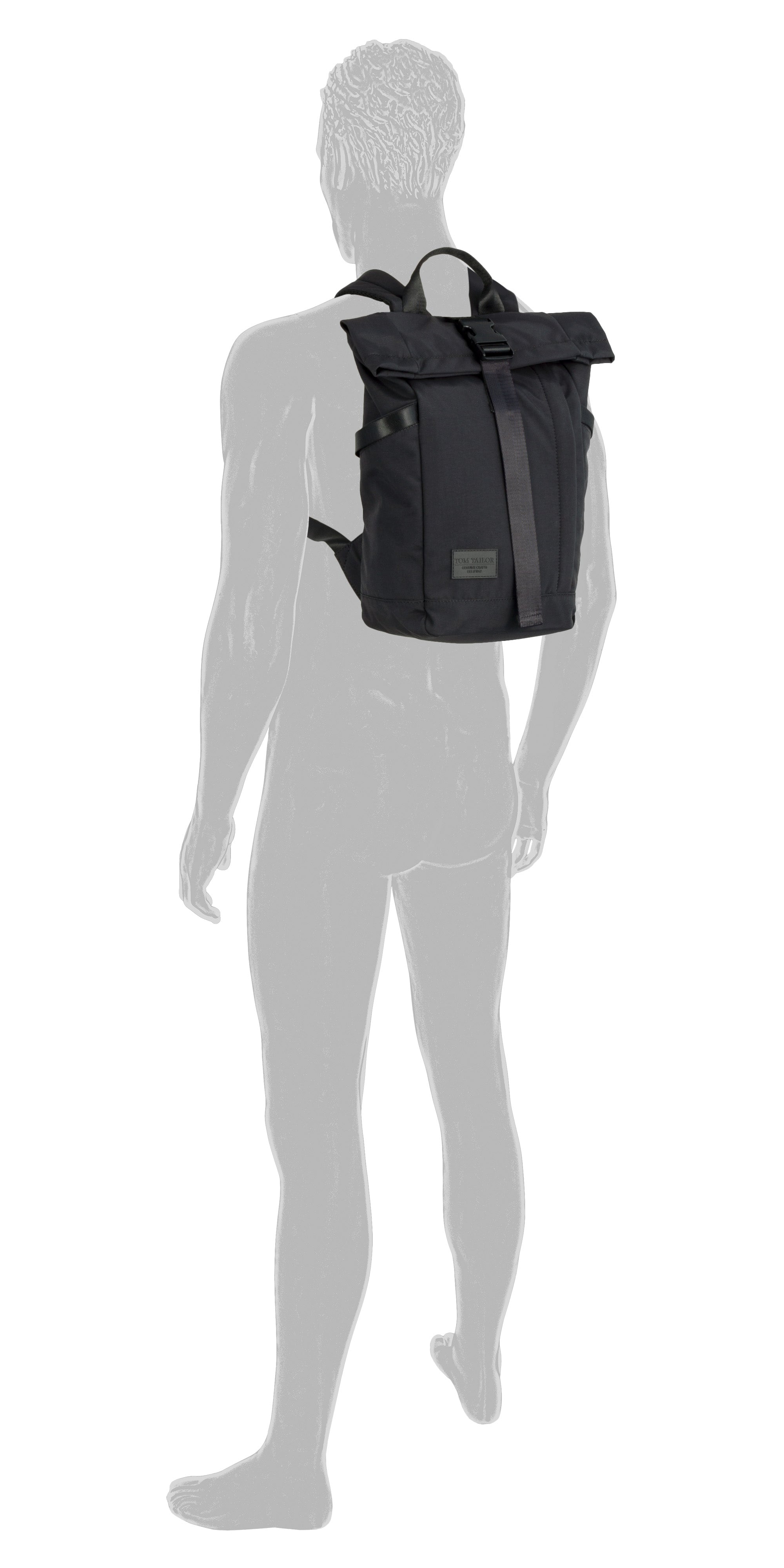 Beheim International Boston Rucksack Unisex Strapazierfähiges Nylon
