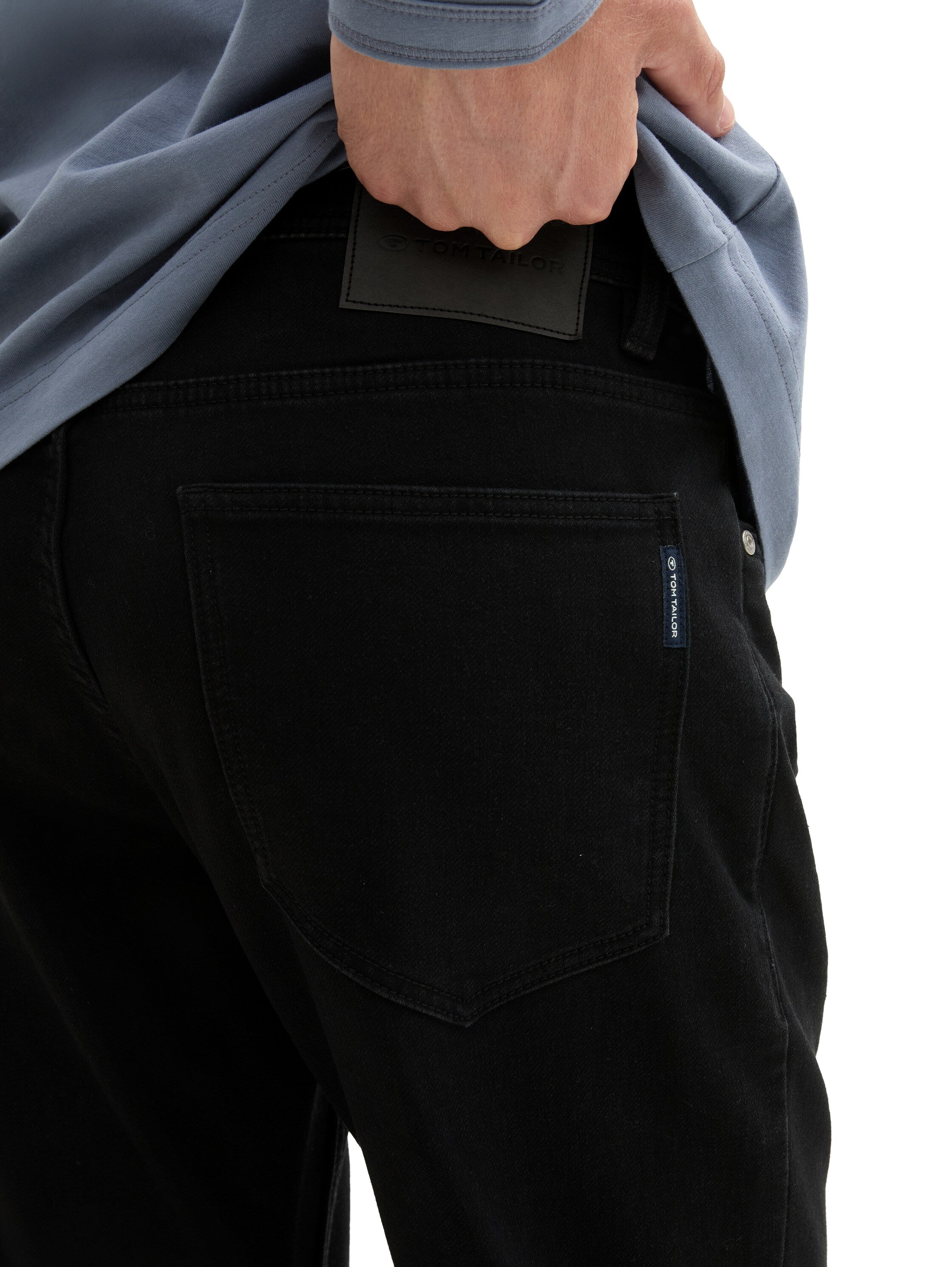 Classic Herren Jeanshose Stretch Five-Pocket-Style Gürtelschlaufen