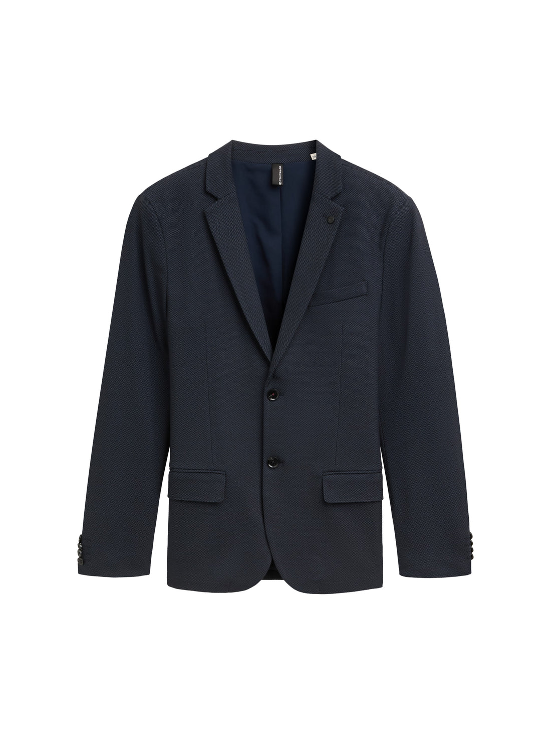 Strukturiertes Sakko Herren Blazer mit Paspeltaschen