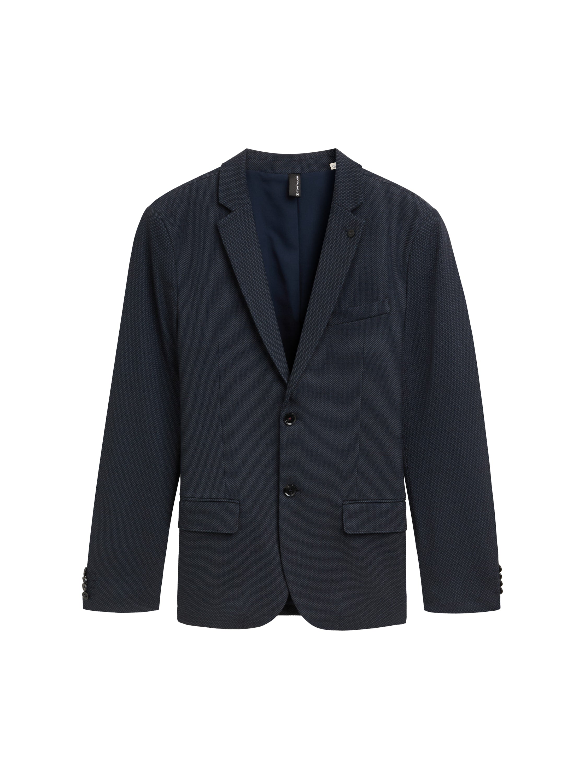 Strukturiertes Sakko Herren Blazer mit Paspeltaschen