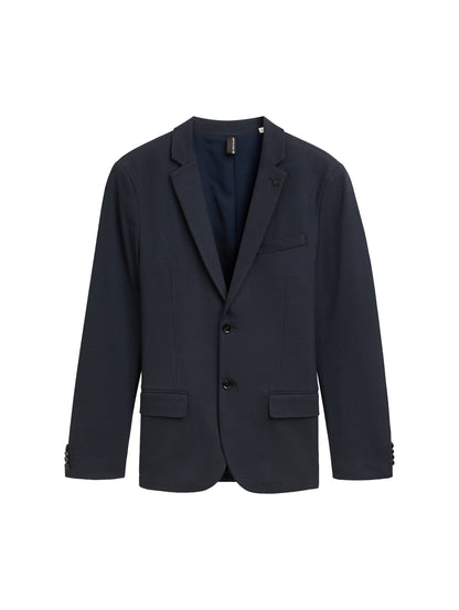 Strukturiertes Sakko Herren Blazer mit Paspeltaschen