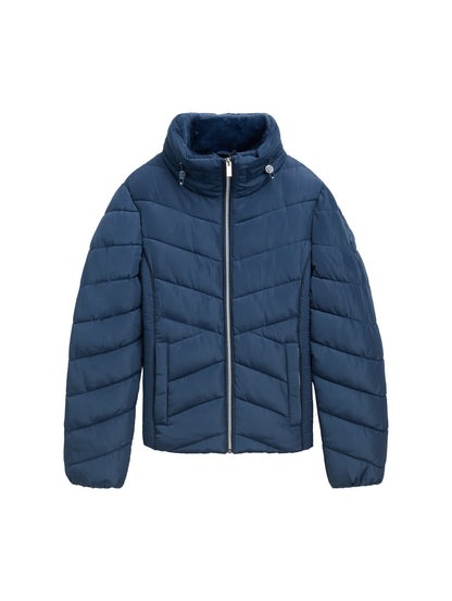 Tom Tailor Denim Jacke Stehkragen Damen wasserabweisend
