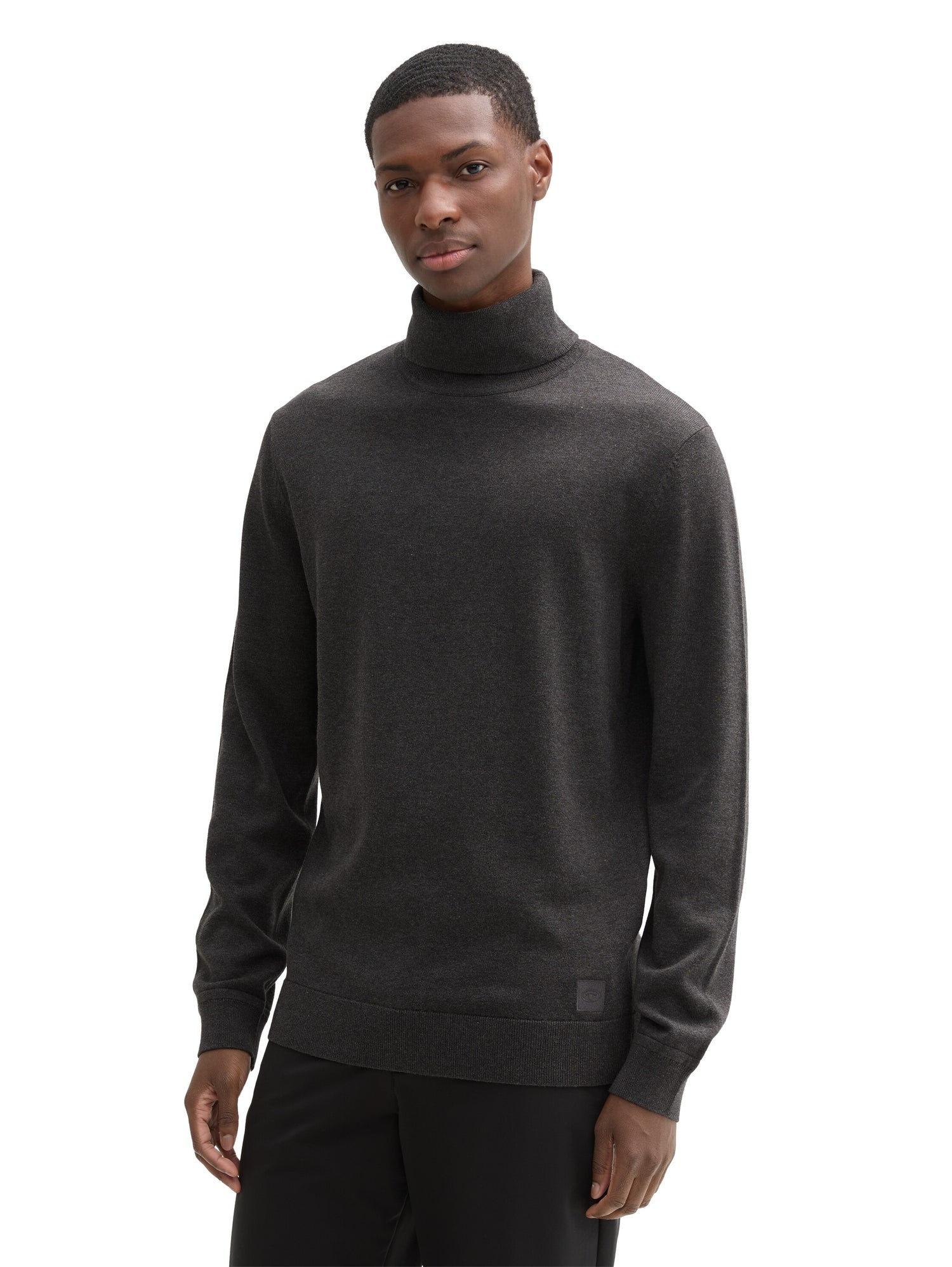 Basic Rollkragenpullover
