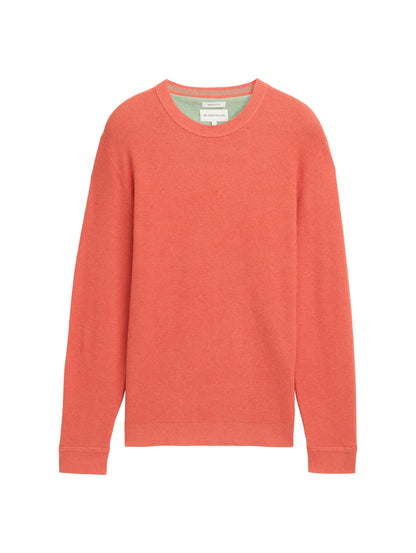 Tom Tailor Den Herren Pullover Logo-Badge Baumwolle Regular Fit