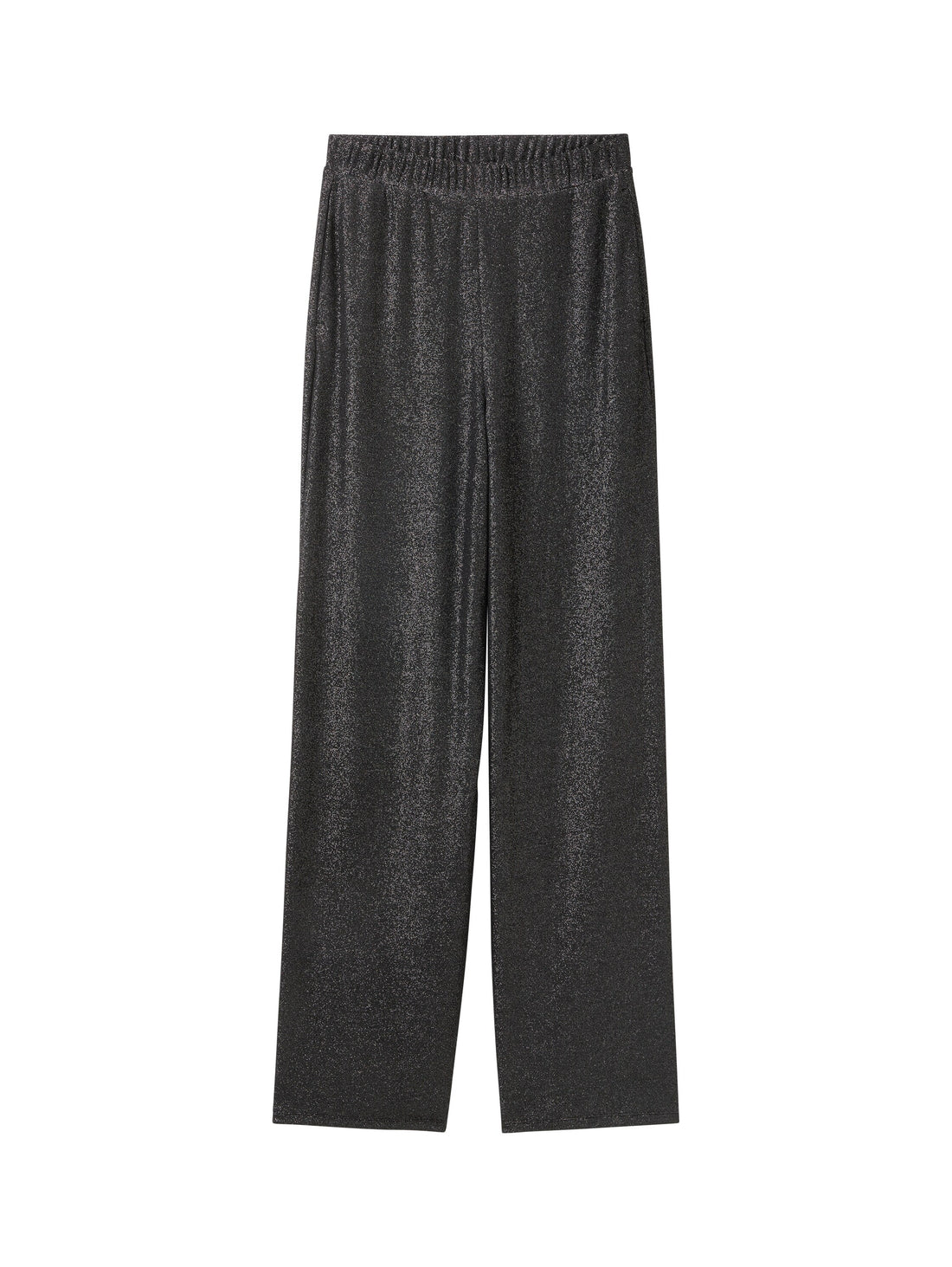 Tom Tailor Damen Leggings Glitter mit Eingrifftaschen und elastischem Bund