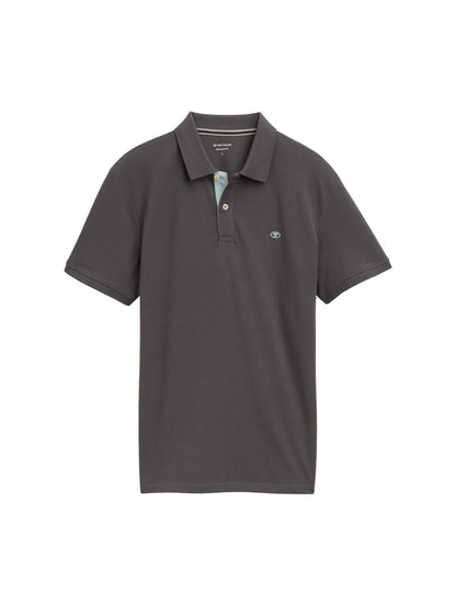 Tom Tailor Denim Polo-Shirt Herren mit Kontrastblende