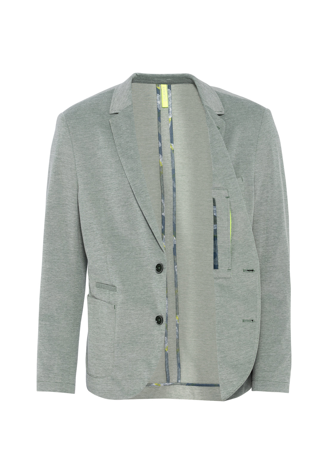 CALAMAR Slim Fit Jersey Sakko Herren Elastisch