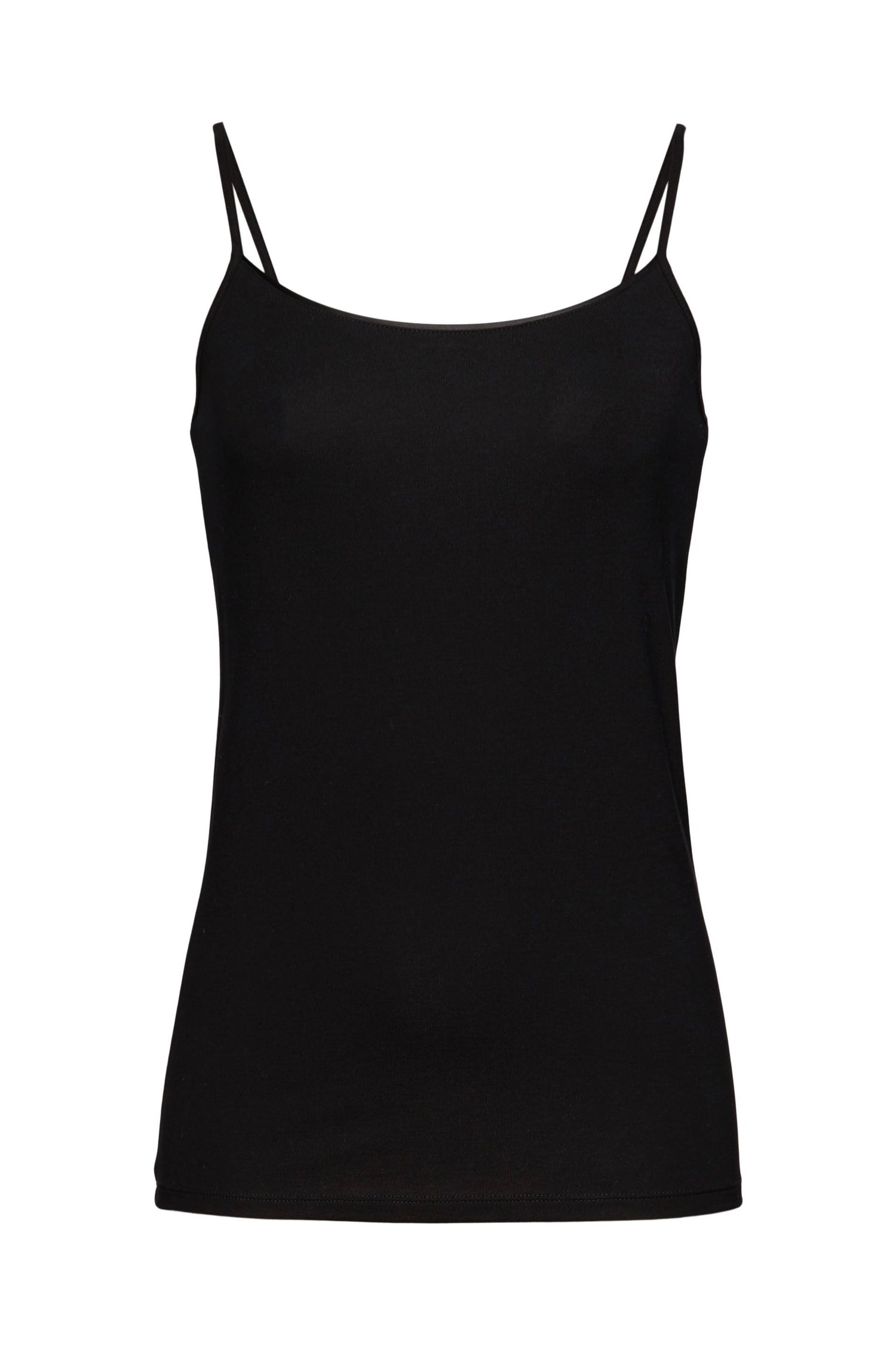 Stretch-Top mit Satin-Blenden