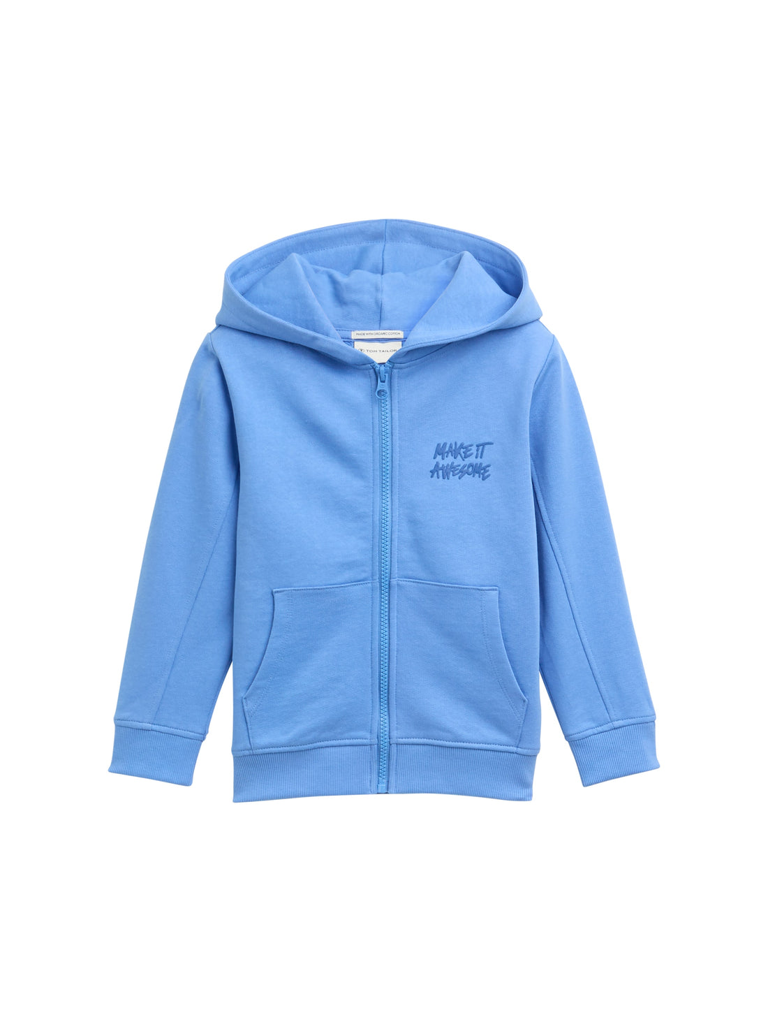 Tom Tailor Denim Kinder Sweatshirtjacke mit Kapuze und Dino-Print