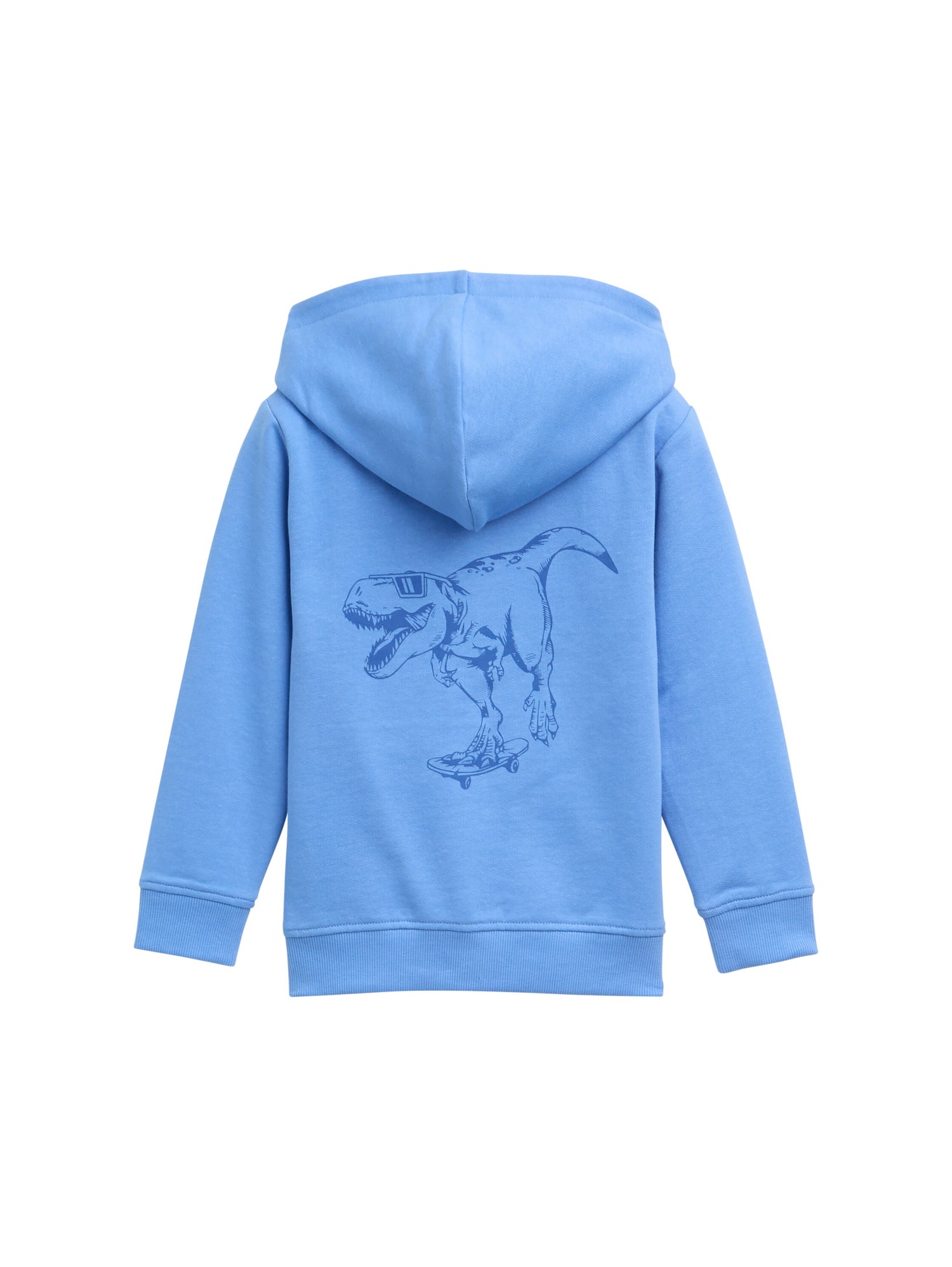 Tom Tailor Denim Kinder Sweatshirtjacke mit Kapuze und Dino-Print