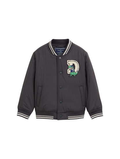 Tom Tailor Denim Bomberjacke Kinder Männlich coal grey