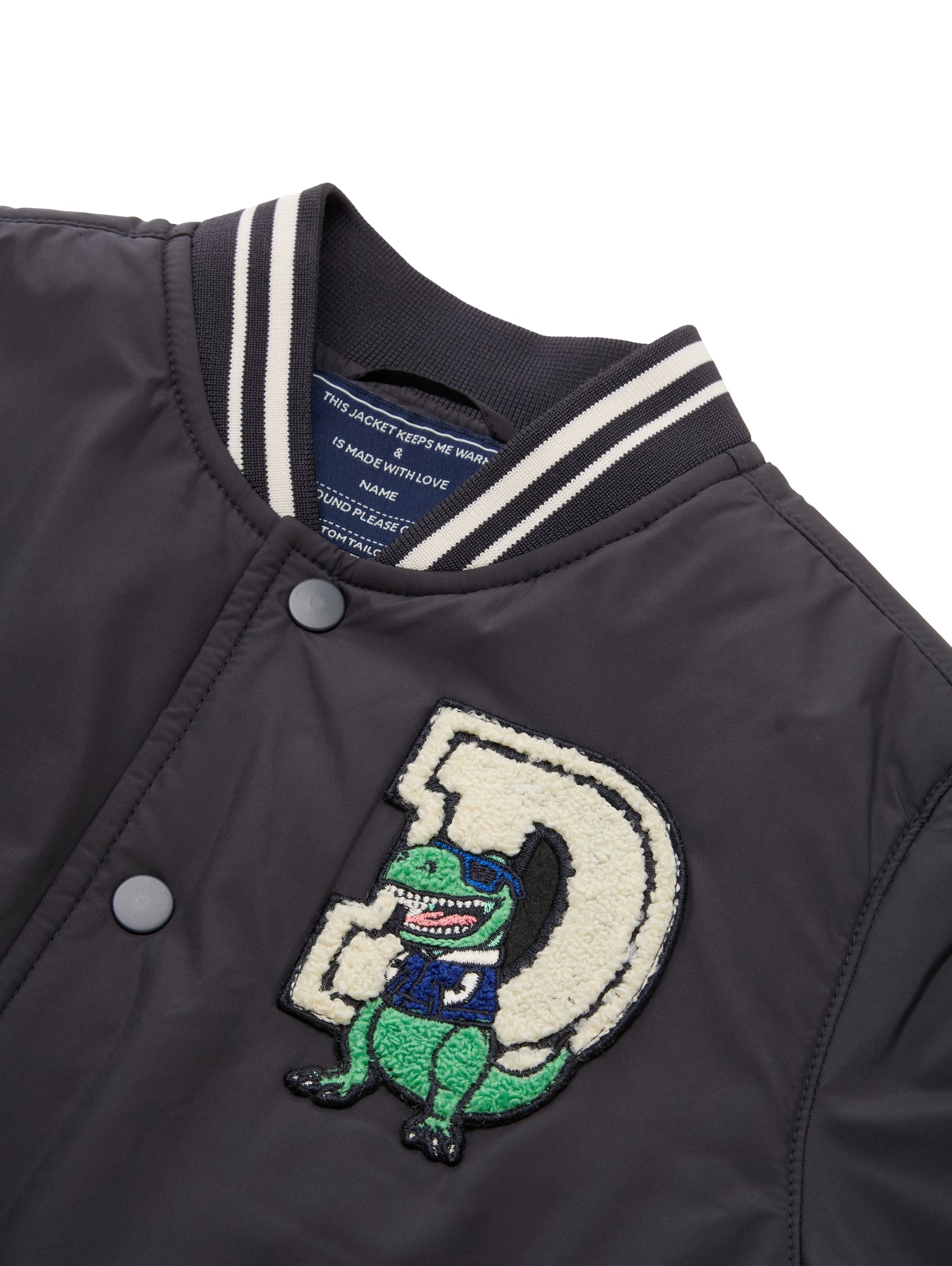 Tom Tailor Denim Bomberjacke Kinder Männlich coal grey