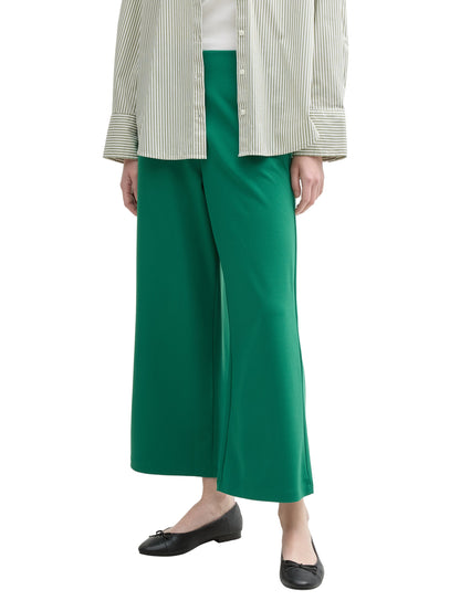 Tom Tailor Denim Damen Culotte Hose mit elastischem Bund