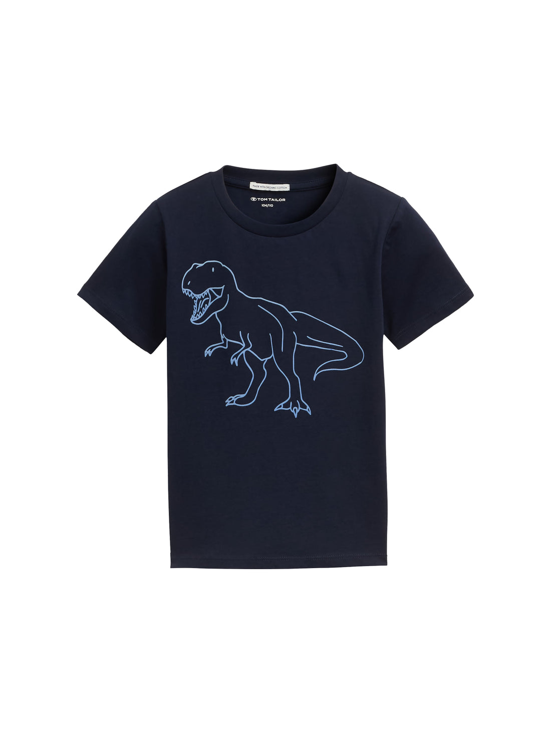 Tom Tailor Denim T-Shirt Kinder Leuchtender Dino-Print