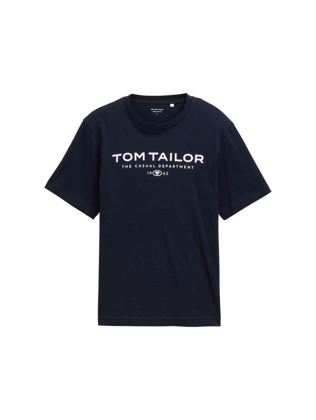 Tom Tailor Denim Basic T-Shirt Erwachsene Männlich Logo-Print