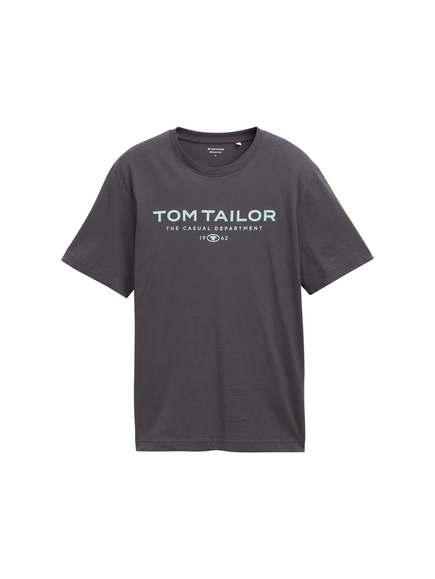 Tom Tailor Denim Basic T-Shirt Erwachsene Männlich Logo-Print