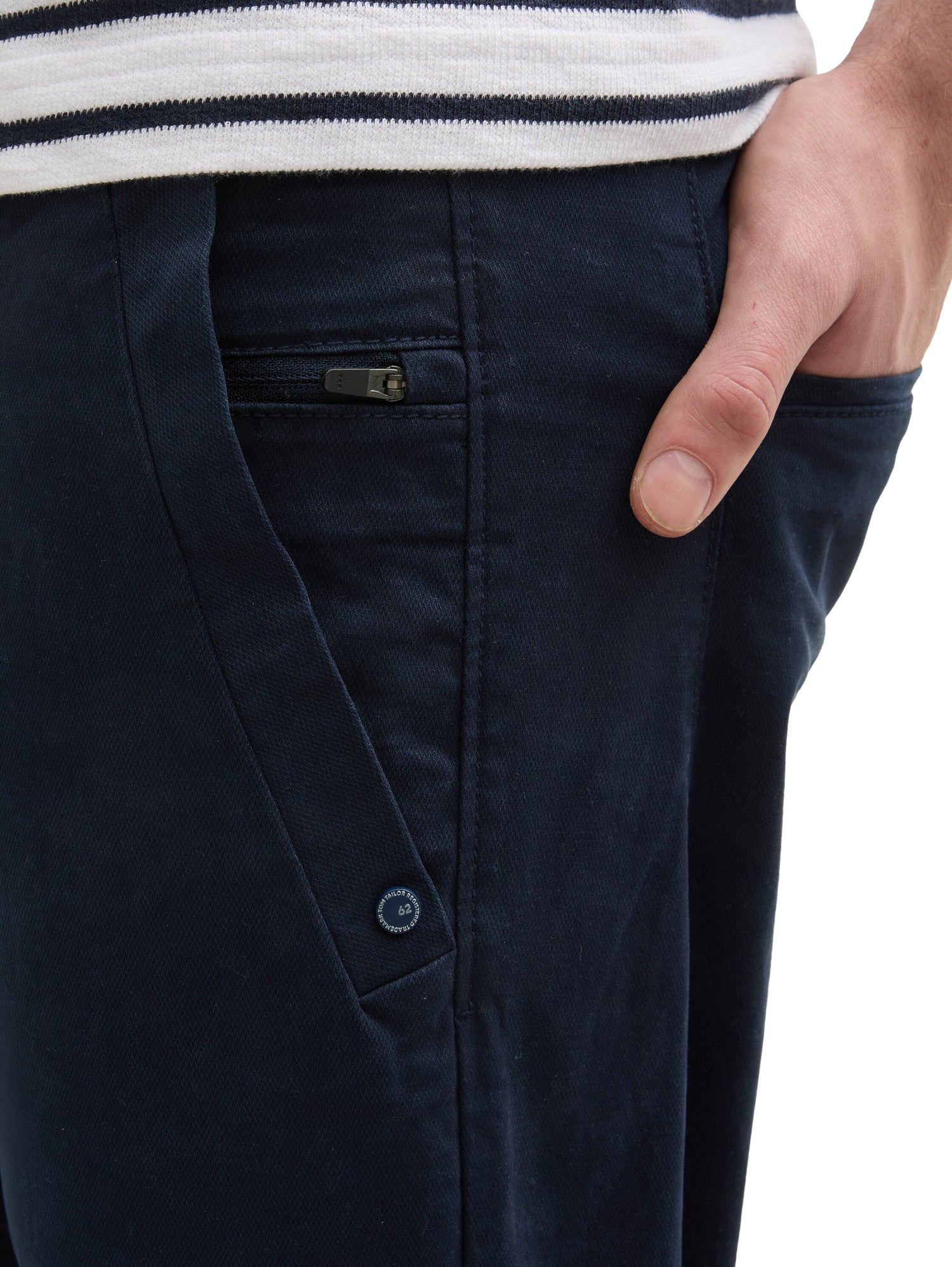 Tom Tailor Denim Chinohose Herren Stretch Baumwolle