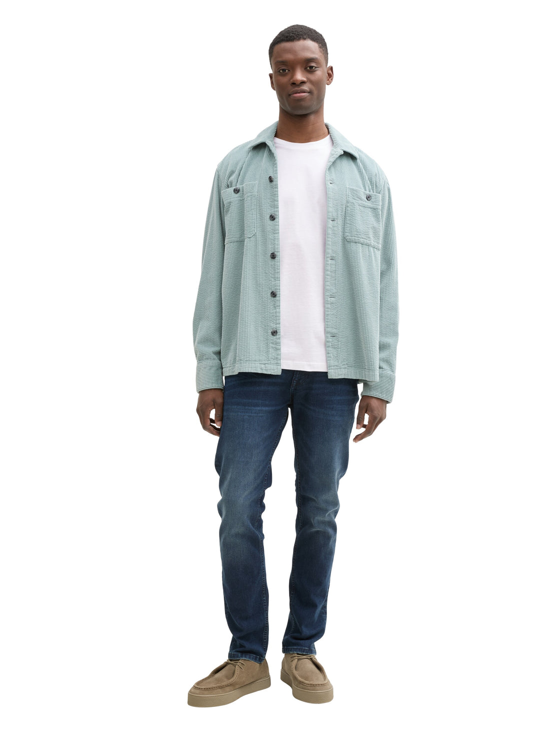 Tom Tailor Denim T-Shirt Basic Fit Herren Logo Print