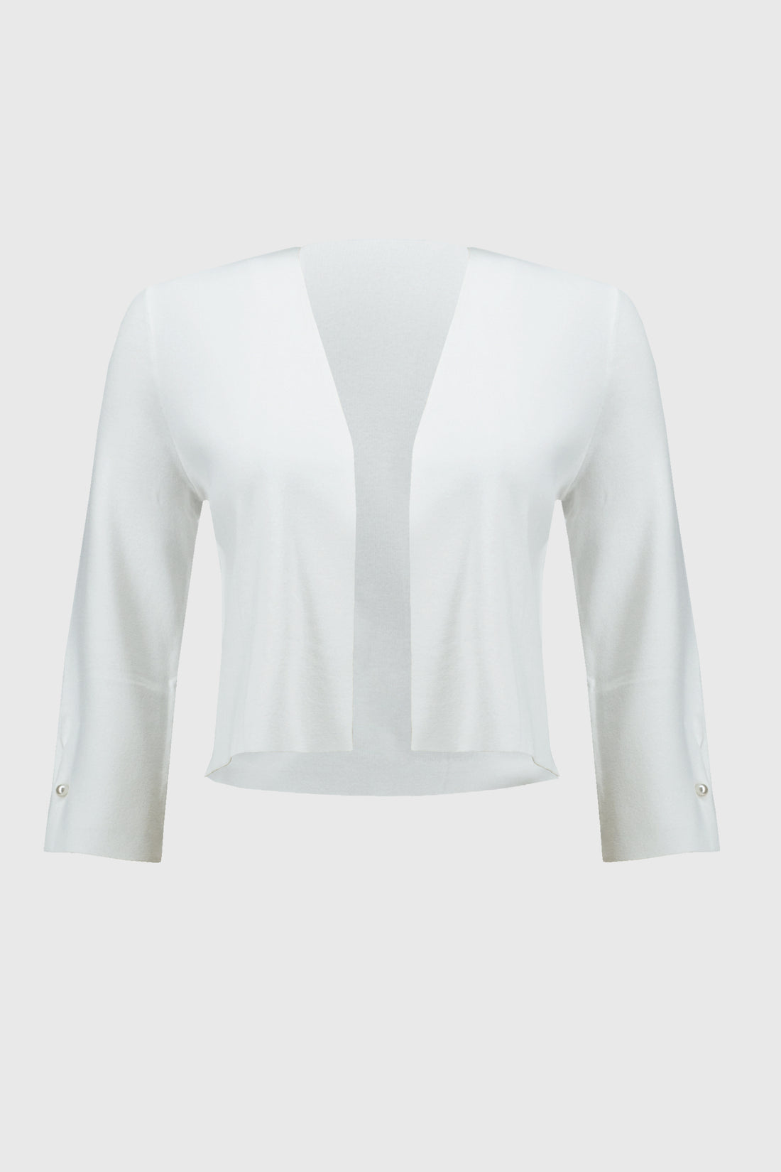 Jäckchen aus Strick mit Perlenverzierung