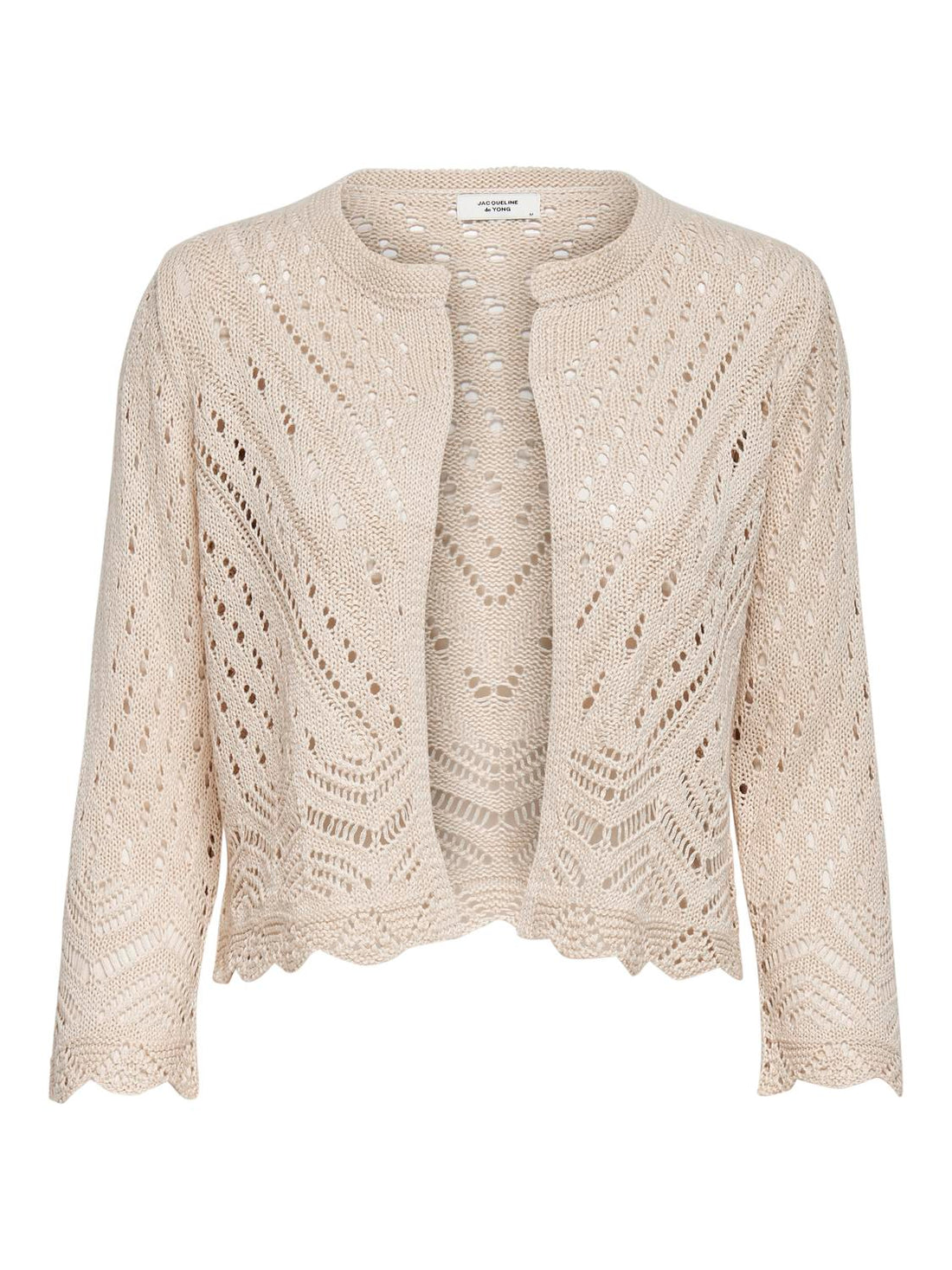 JDY Strickjacke Damen in Hellgrau