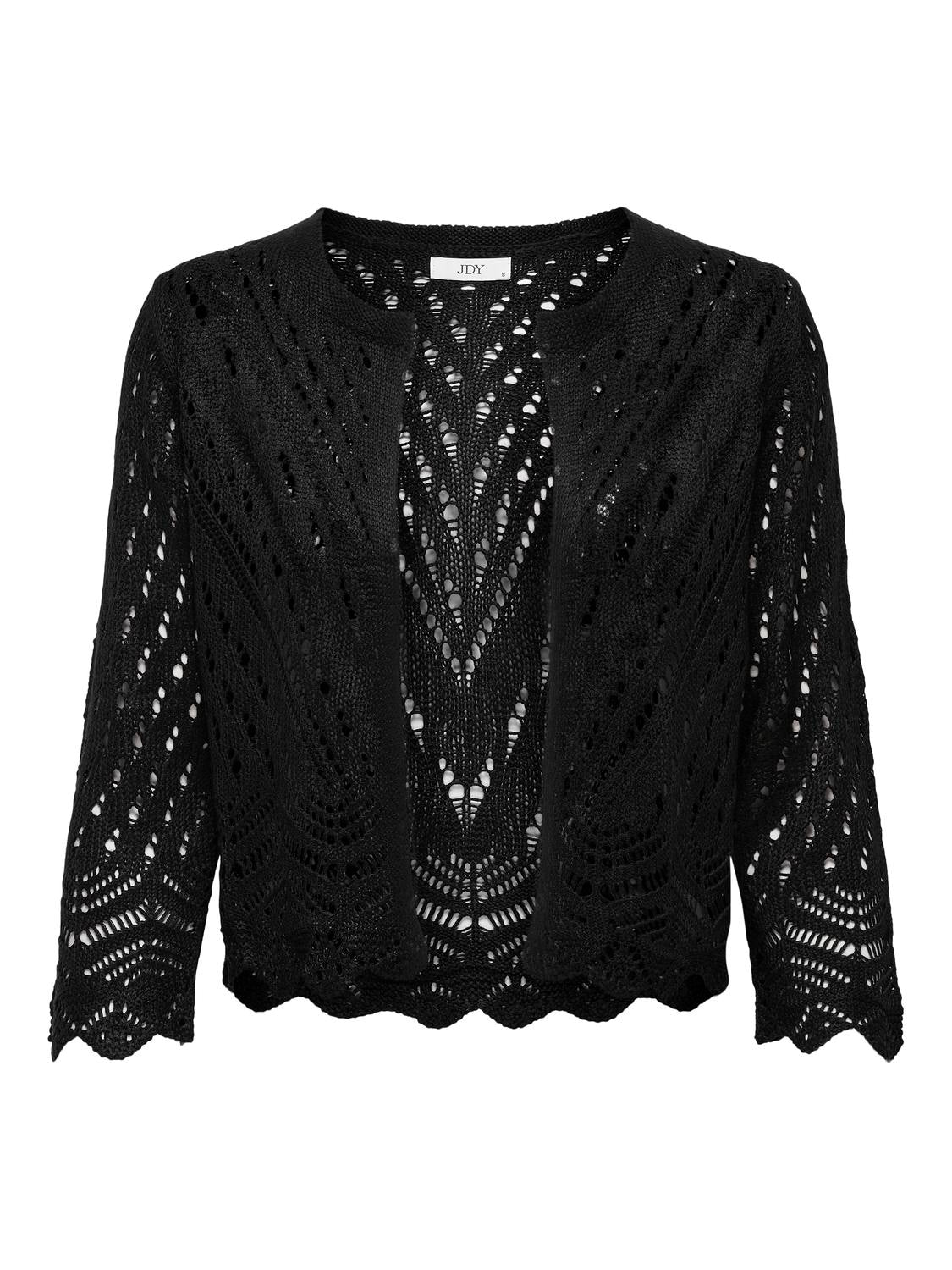 JDY Strickjacke Damen in Hellgrau