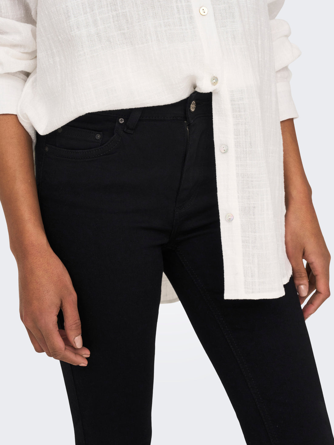 Fashionista Skinny Fit Jeans Damen Extra Dehnbar