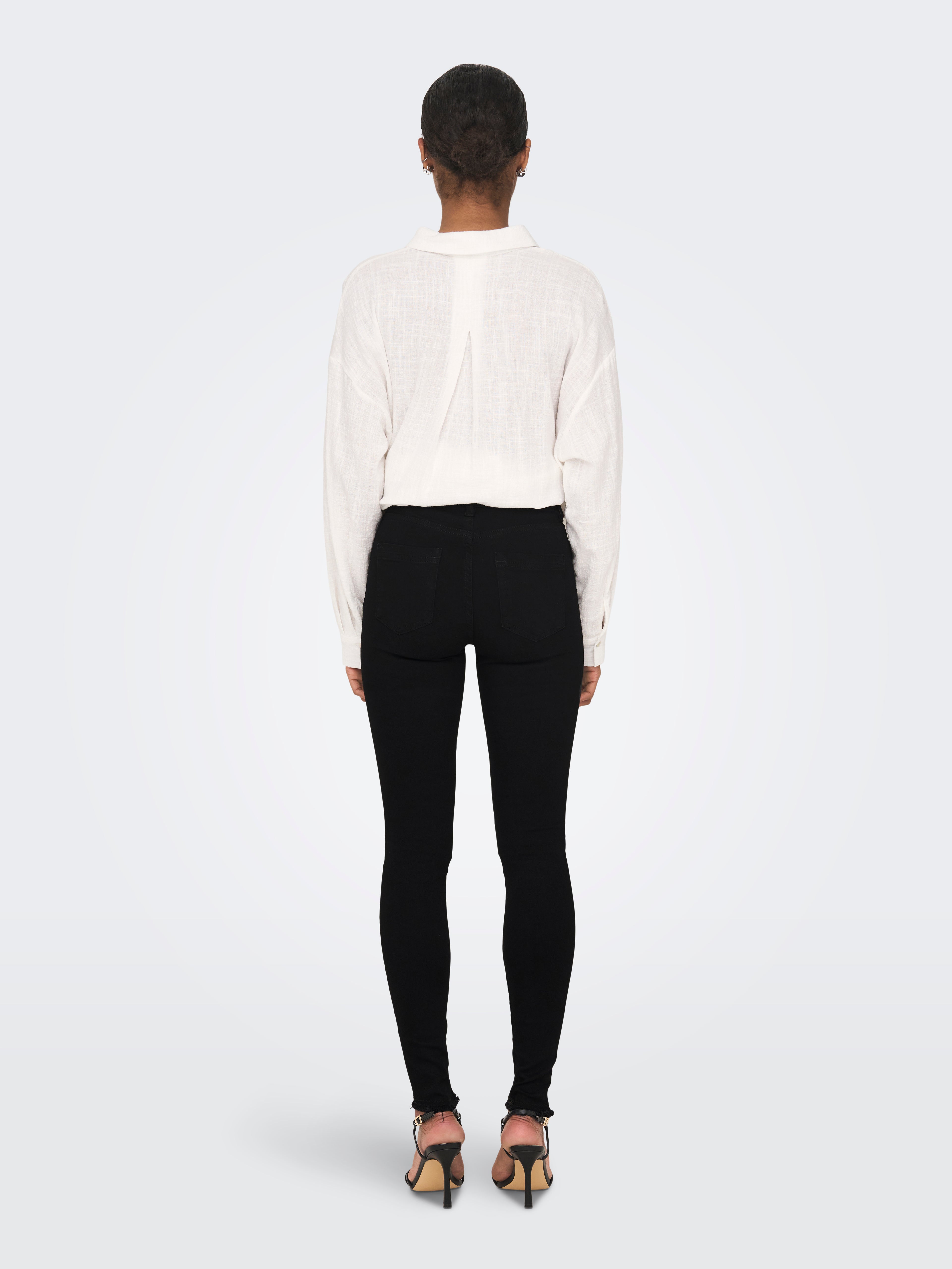 Fashionista Skinny Fit Jeans Damen Extra Dehnbar