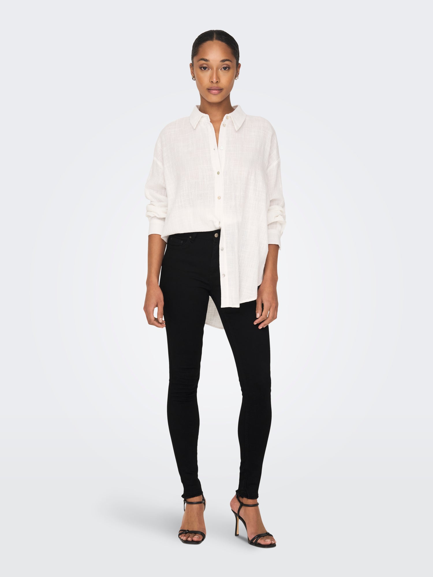 Fashionista Skinny Fit Jeans Damen Extra Dehnbar