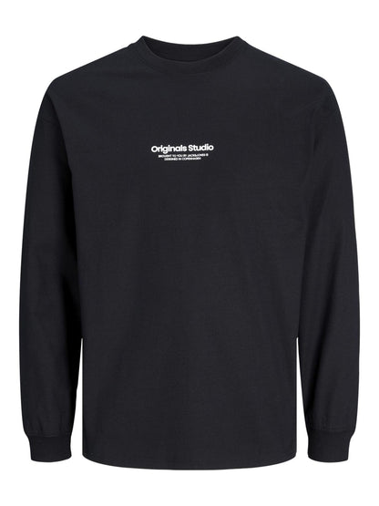 Bestseller Langarm T-Shirt Herren 3D-Druck Locker geschnitten